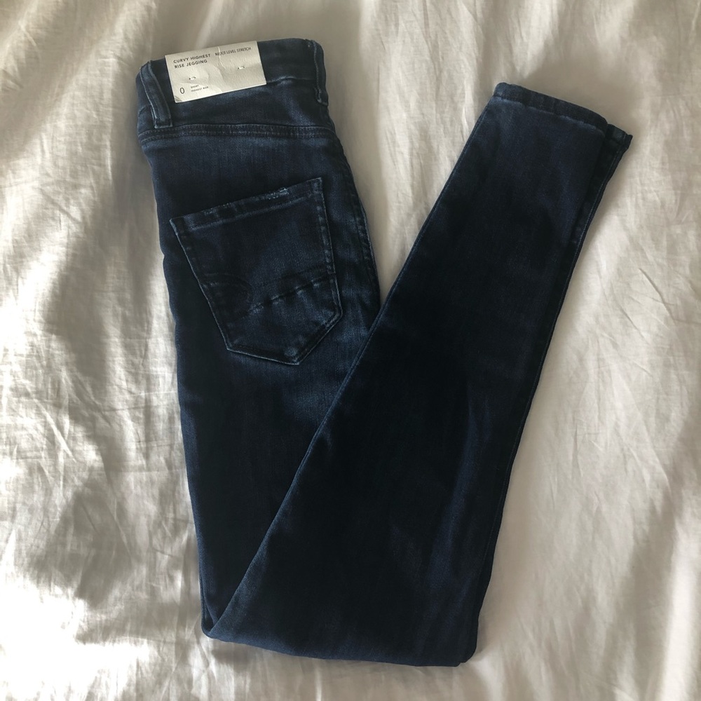 American eagle curvy highest rise jeggings NWT
